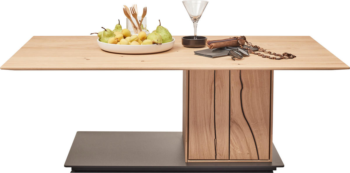 COUCHTISCH in Holz, Metall, Holzwerkstoff 120/70/42 cm  - Wildeiche/Eichefarben, MODERN, Holz/Holzwerkstoff (120/70/42cm) - Dieter Knoll