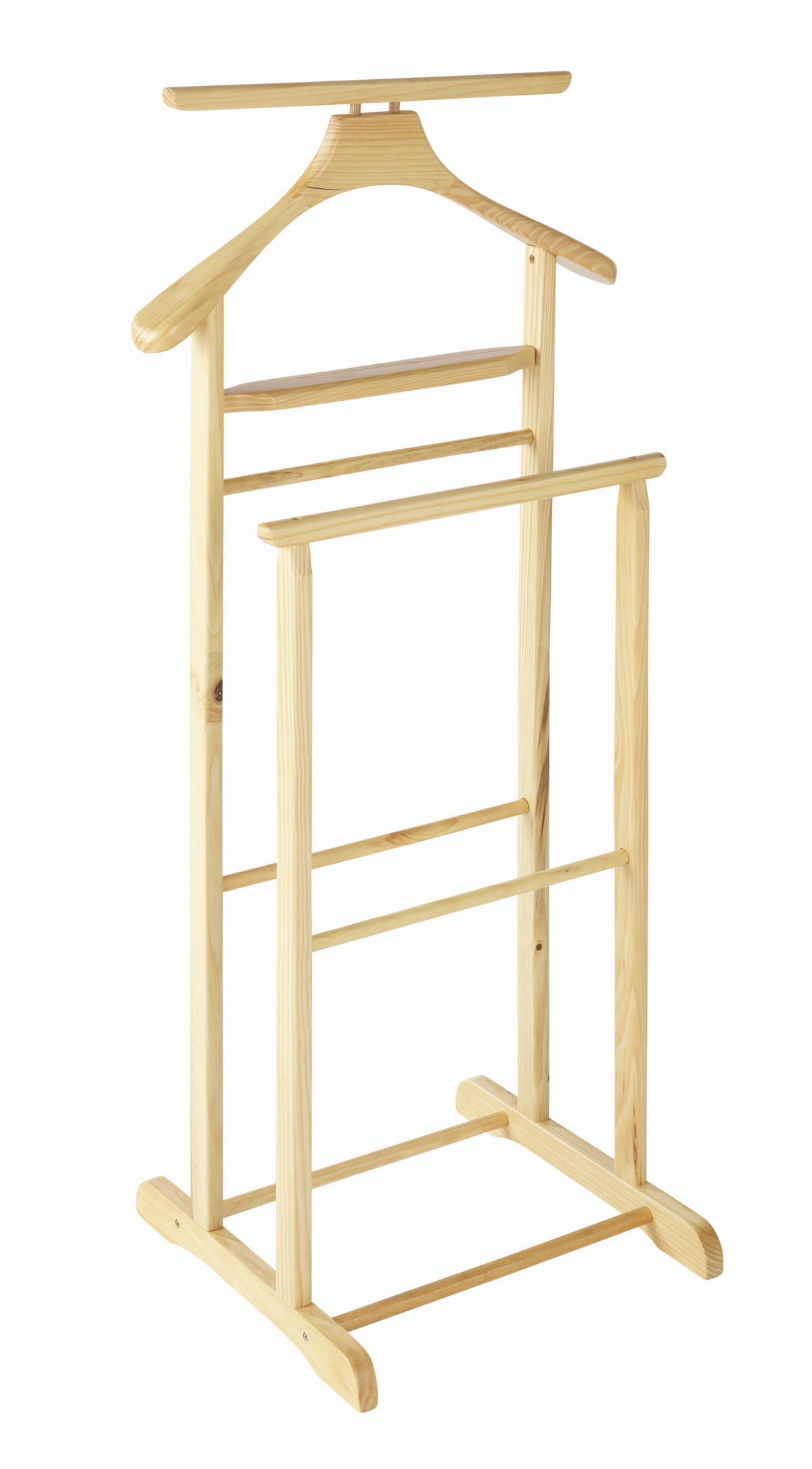 HERRENDIENER - Naturfarben, KONVENTIONELL, Holz (47/102/36cm)