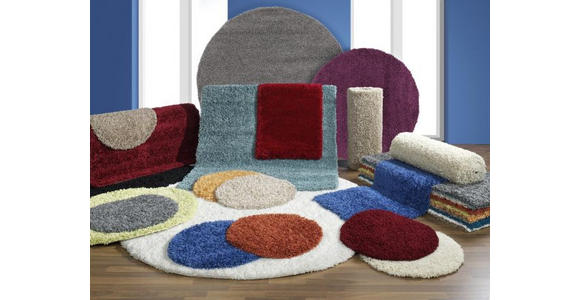 HOCHFLORTEPPICH 100 cm Fashion Shaggy Grau - Grau, Basics, Textil (100cm) - Novel