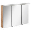 SPIEGELSCHRANK 100/69,5/23,5 cm  - Eichefarben/Silberfarben, MODERN, Glas/Holzwerkstoff (100/69,5/23,5cm) - MID.YOU
