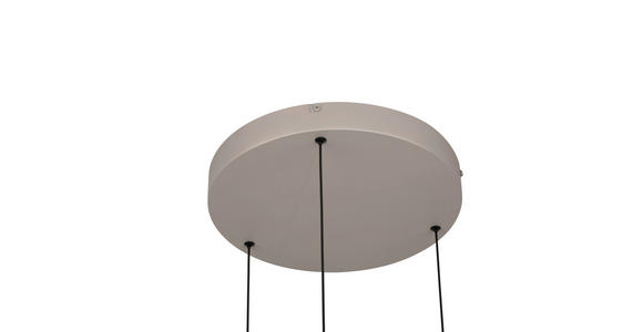 LED-HÄNGELEUCHTE 43/150 cm  - Weiß, Design, Glas/Metall (43/150cm) - Novel