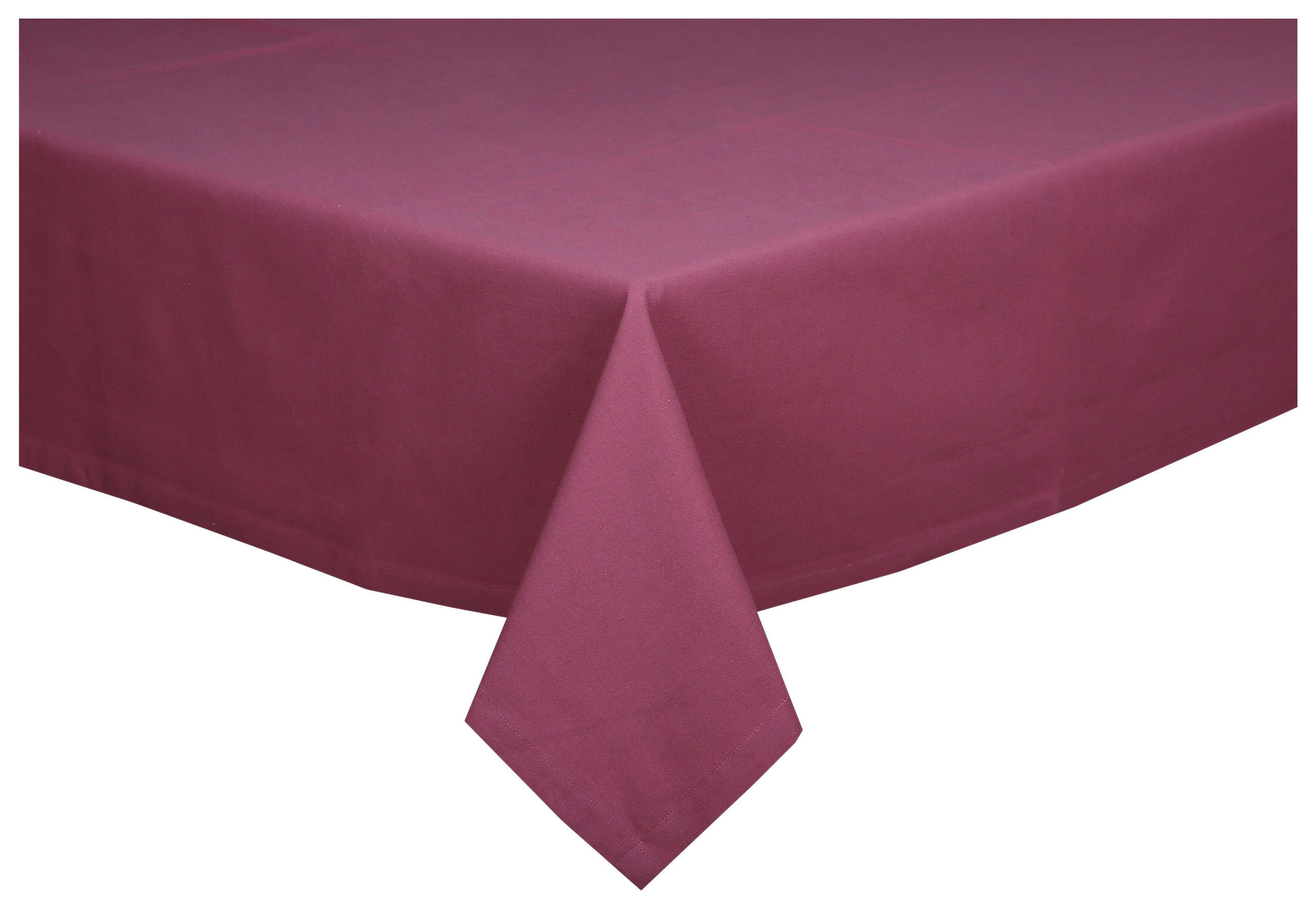 TISCHDECKE Textil Rosa 140/220 cm  - Rosa, Basics, Textil (140/220cm) - Novel