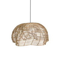 AUßENHÄNGELEUCHTE Mayla 43/24/43 cm  - Beige, Natur, Holz (43/24cm) - PR Home