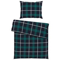 BETTWÄSCHE TERNET Flanell 140/200 cm  - Blau, Natur, Textil (140/200cm) - Esposa