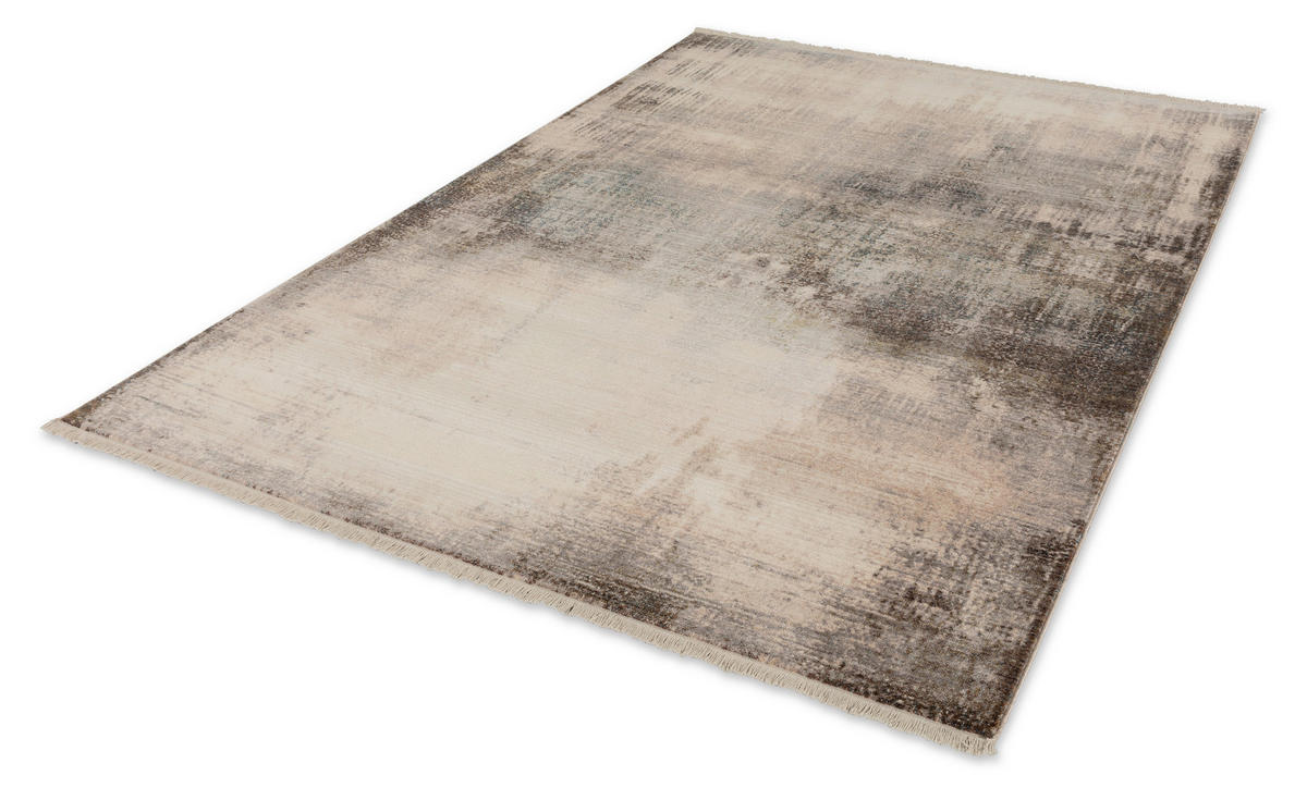 WEBTEPPICH - Beige/Grau, Basics, Textil (160/235cm) - Schöner Wohnen