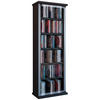 CD-REGAL Schwarz  - Schwarz, KONVENTIONELL, Glas/Holzwerkstoff (31/92/18cm) - MID.YOU