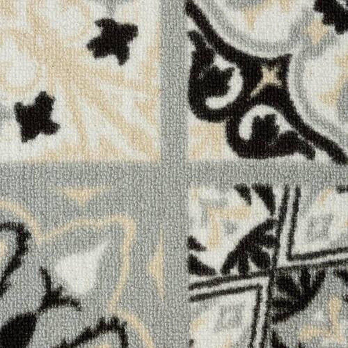 LÄUFER 80/150 cm Dublin Grau  - Grau, Design, Kunststoff/Textil (80/150cm)
