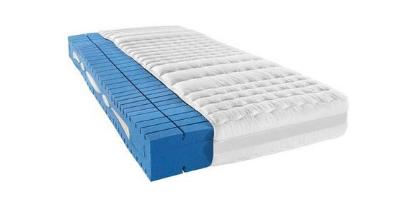 KALTSCHAUMMATRATZE 90/200 cm Höhe ca. 18 cm  - Weiß, Basics, Textil (90/200cm) - Novel