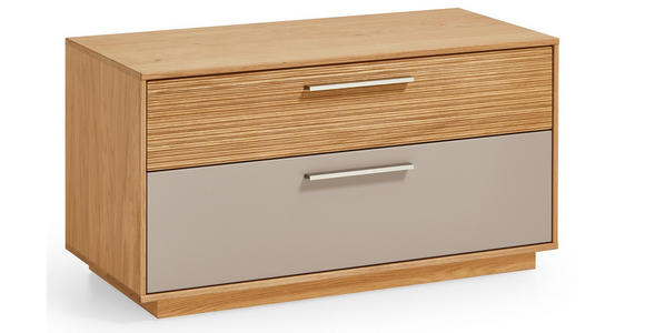 GARDEROBE 5-teilig  in 160/195/40 cm  - Taupe/Eichefarben, Design, Holz/Holzwerkstoff (160/195/40cm) - Novel