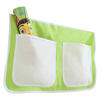BETTTASCHE - Beige/Grün, KONVENTIONELL, Textil (56/32/2cm) - MID.YOU