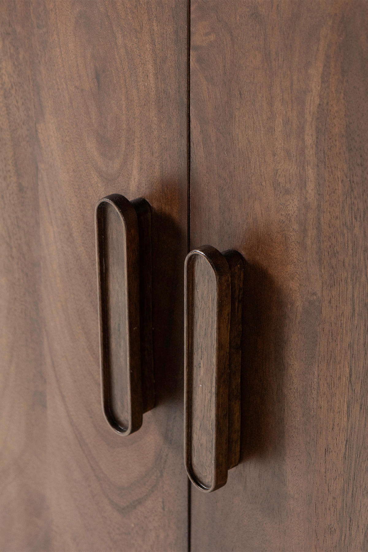 SCHRANK in Dunkelbraun  - Dunkelbraun/Braun, Design, Holz/Metall (85/150/35cm) - Livetastic