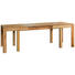 AUSZIEHTISCH Kernbuche massiv Eichefarben - Eichefarben, Natur, Holz (160(280)/90/75cm) - Carryhome