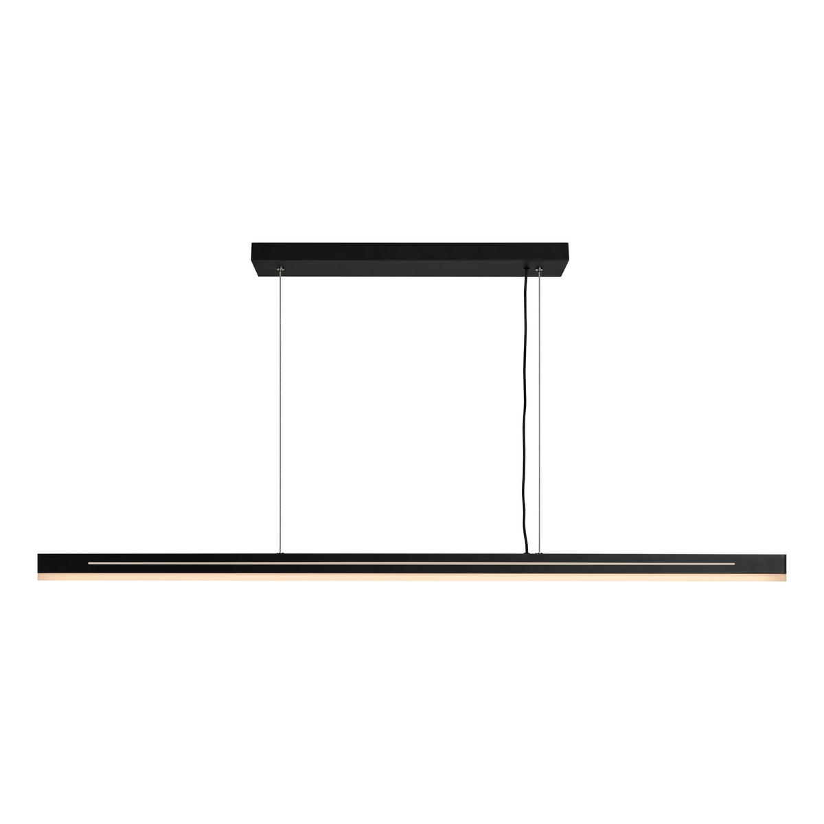 HÄNGELEUCHTE 115/3,2/4,2 cm  - Schwarz, Design, Metall (115/3,2/4,2cm) - Nordlux