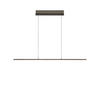 LED-HÄNGELEUCHTE    - Taupe, Basics, Metall (121cm)