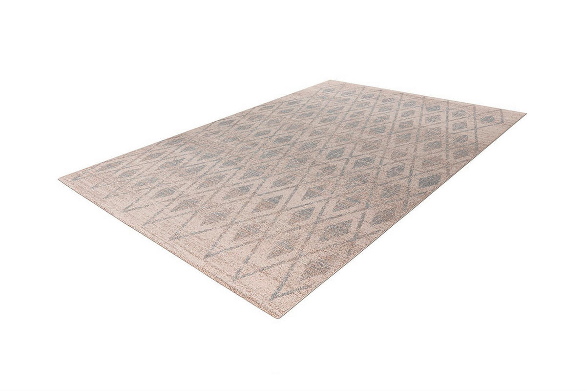 TEPPICH 120/170 cm Gene 425 Beige / Blau Blau, Beige  - Blau/Beige, KONVENTIONELL, Textil (120/170cm)