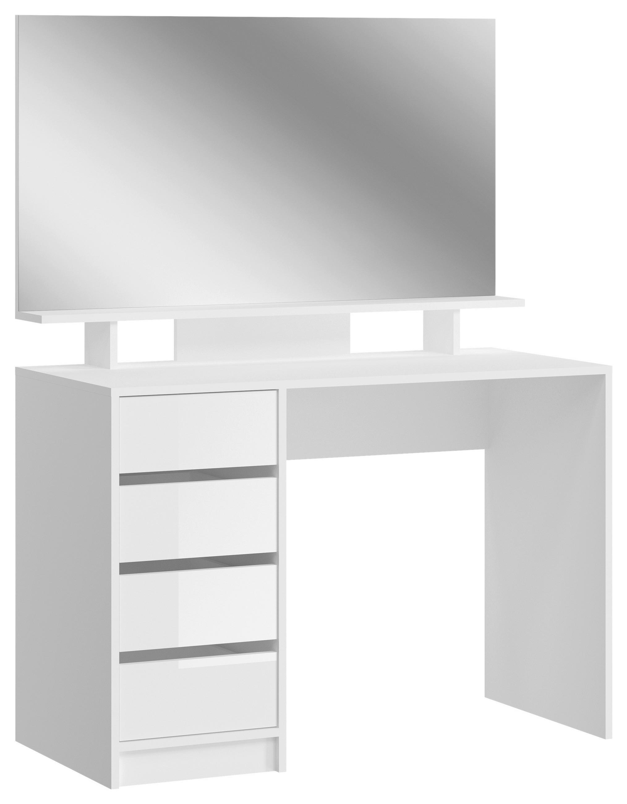 SMINKBORD i  - Design, trämaterial/glas (110/145/48cm) - MID.YOU