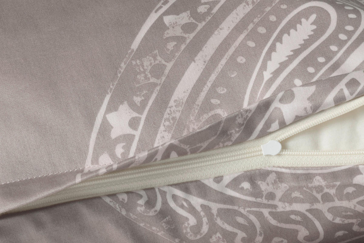 KOPFKISSENBEZUG 80/80 cm  - Taupe, Basics, Textil (80/80cm) - Joop!