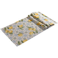 TISCHLÄUFER ZITRONE 43/140 cm  - Multicolor, KONVENTIONELL, Textil (43/140cm) - Esposa
