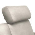3-SITZER-SOFA Struktur Creme  - Creme/Schwarz, Design, Holz/Textil (196/85-104/95cm) - Novel