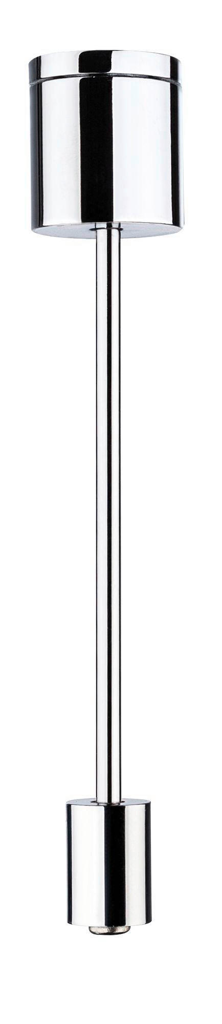 SCHIENENSYSTEM-ABHÄNGUNG URail 1,8/1,8/12,5-25 cm  - Chromfarben, Basics, Metall (1,8/1,8/12,5-25cm) - Paulmann