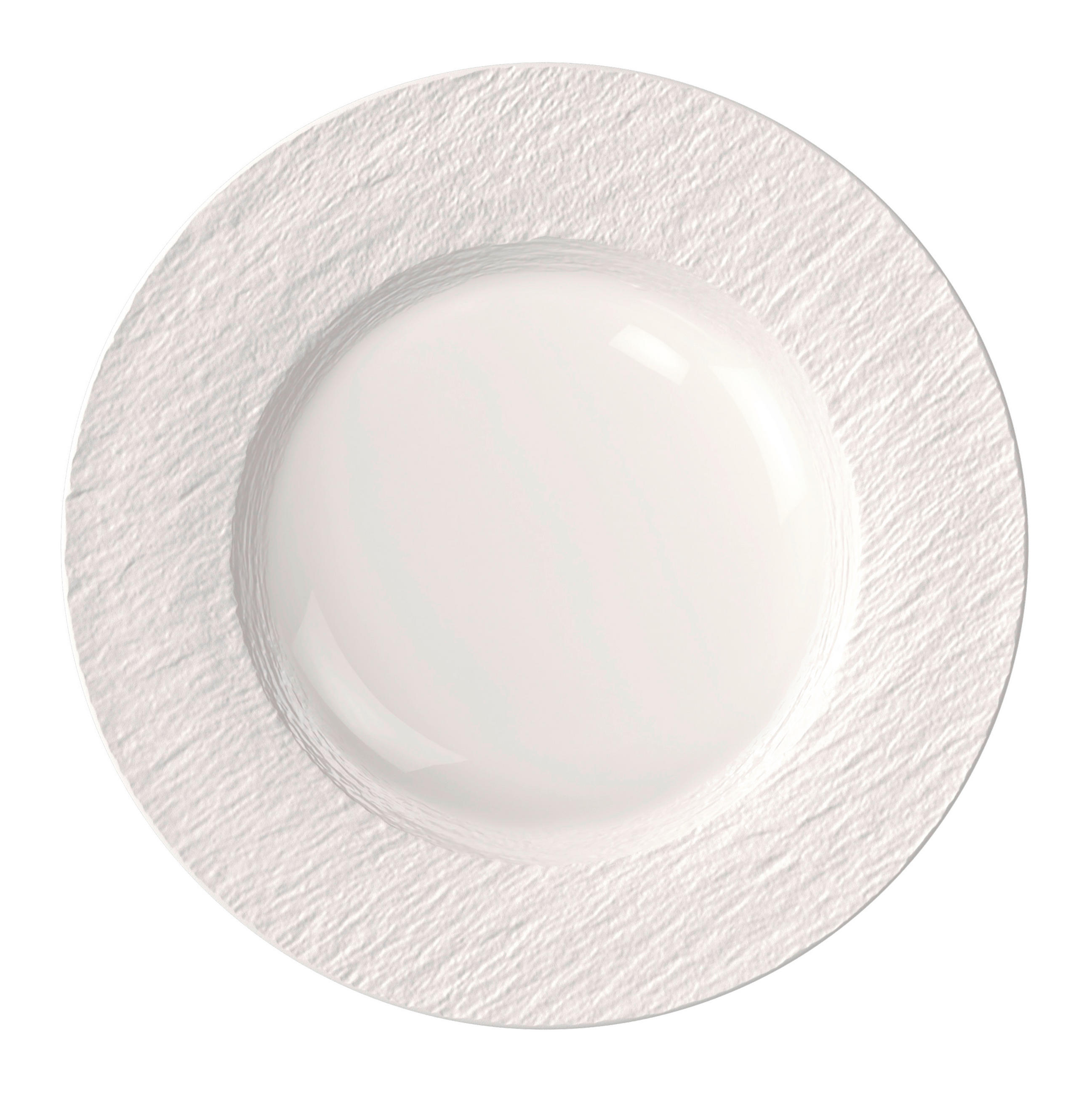 SPEISETELLER Weiß 27 cm Manufacture Ice  - Weiß, Basics, Keramik (27cm) - Villeroy & Boch