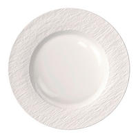 SPEISETELLER Weiß 27 cm Manufacture Ice  - Weiß, Basics, Keramik (27cm) - Villeroy & Boch