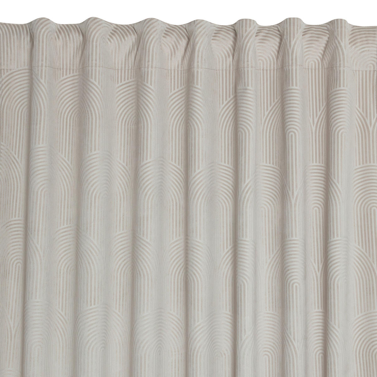 FERTIGVORHANG  blickdicht   140/280 cm  - Ecru, Basics, Textil (140/280cm)