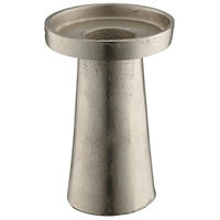 TEELICHTHALTER  - Silberfarben, Basics, Metall (11/16/11cm)