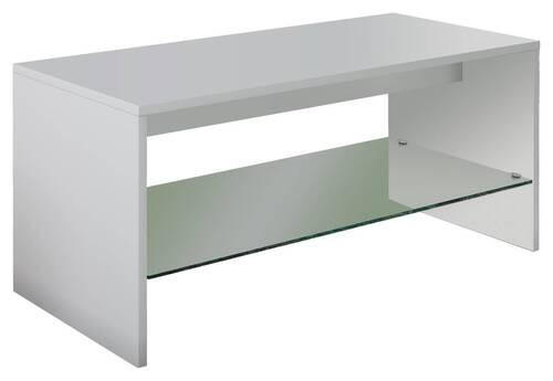 COUCHTISCH 90/40/40 cm rechteckig Weiß  - Weiß, MODERN, Holzwerkstoff (90/40/40cm) - MID.YOU