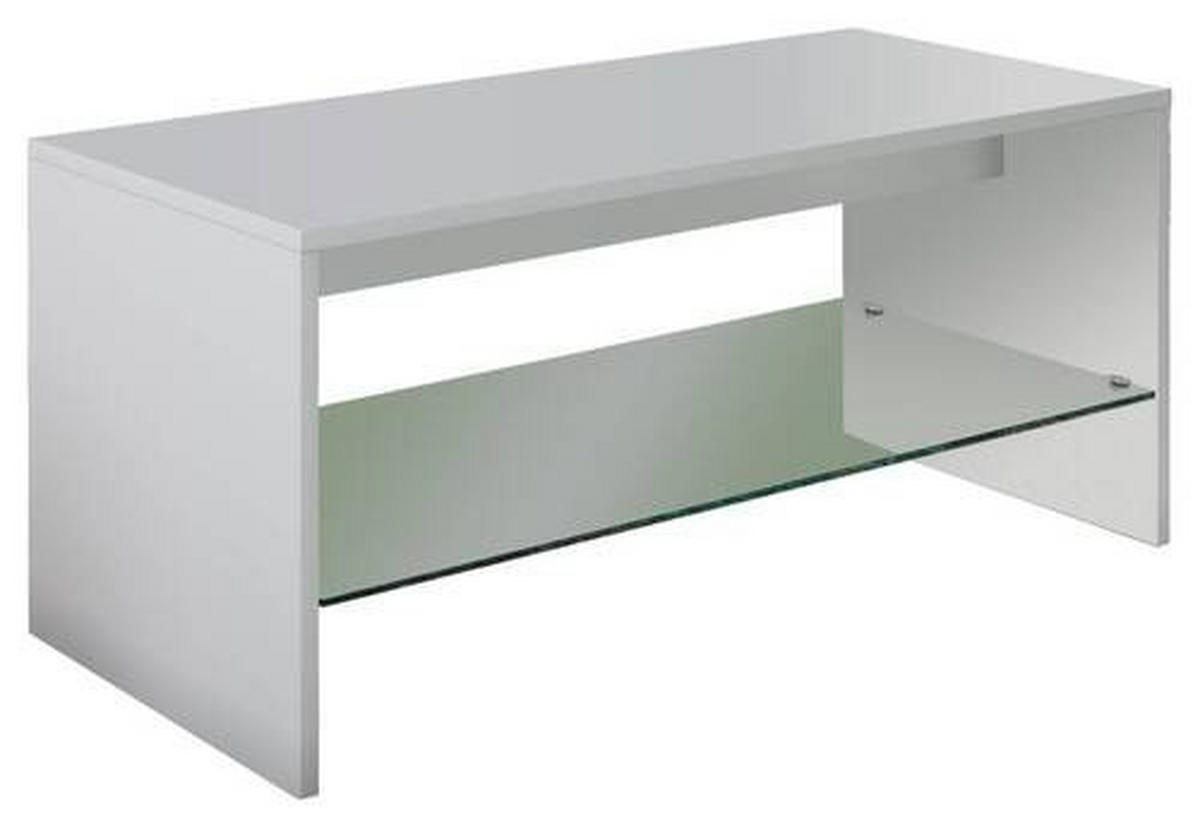 COUCHTISCH in Holzwerkstoff 90/40/40 cm  - Weiss, Modern, Holzwerkstoff (90/40/40cm) - MID.YOU