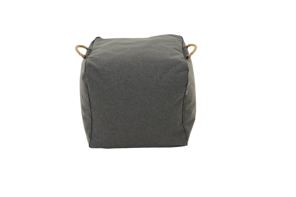 GARTENHOCKER  - Grau, MODERN, Kunststoff (48/46/46cm) - Siena Garden