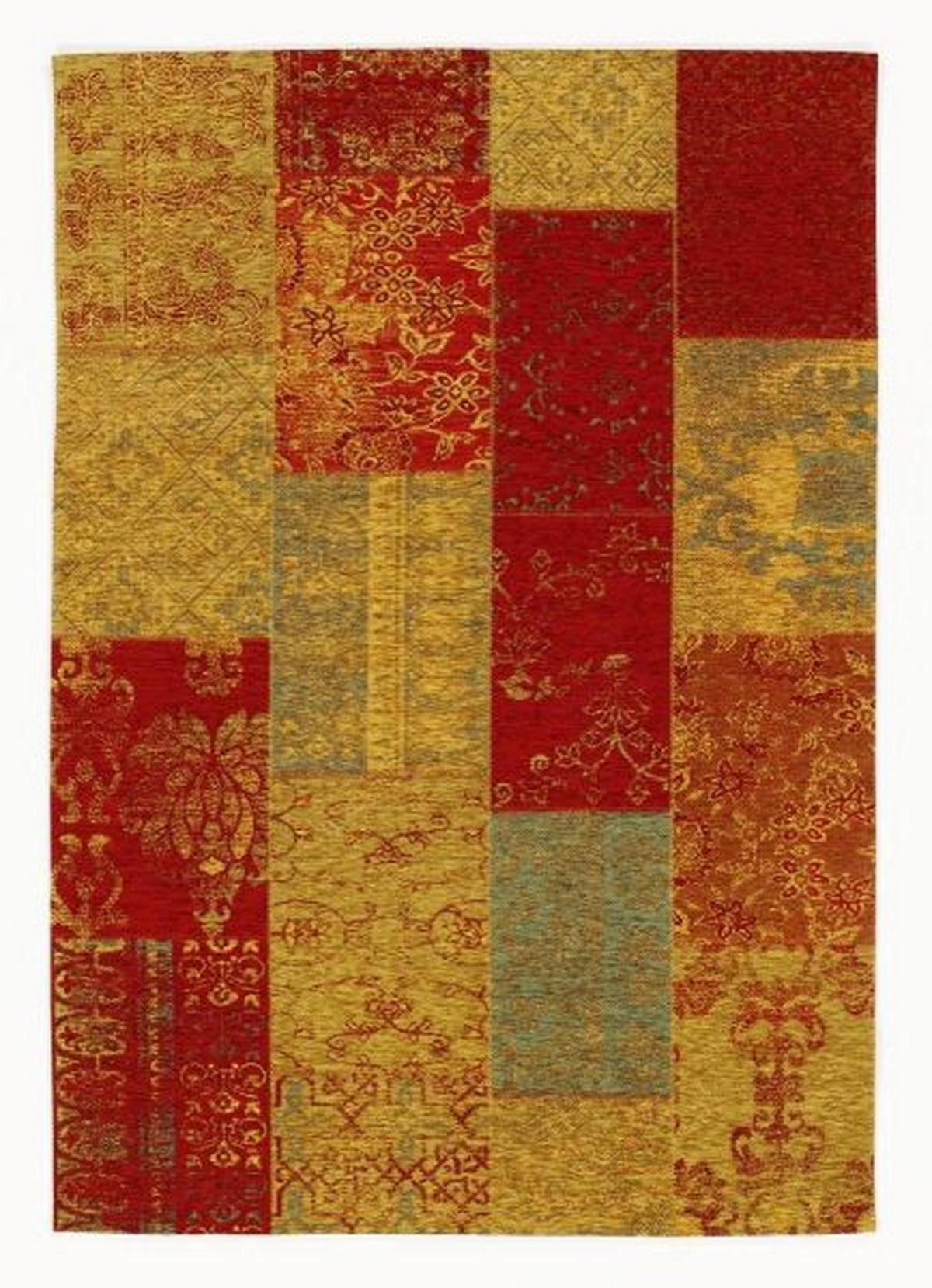 FLACHWEBETEPPICH 40/60 cm ALANIS ALLOVER Multicolor  - Multicolor, Basics, Textil (40/60cm) - Novel