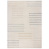 HANDWEBTEPPICH 120/170 cm DOTTIE GEOMETRIC Blau  - Blau, KONVENTIONELL, Textil (120/170cm) - Xora
