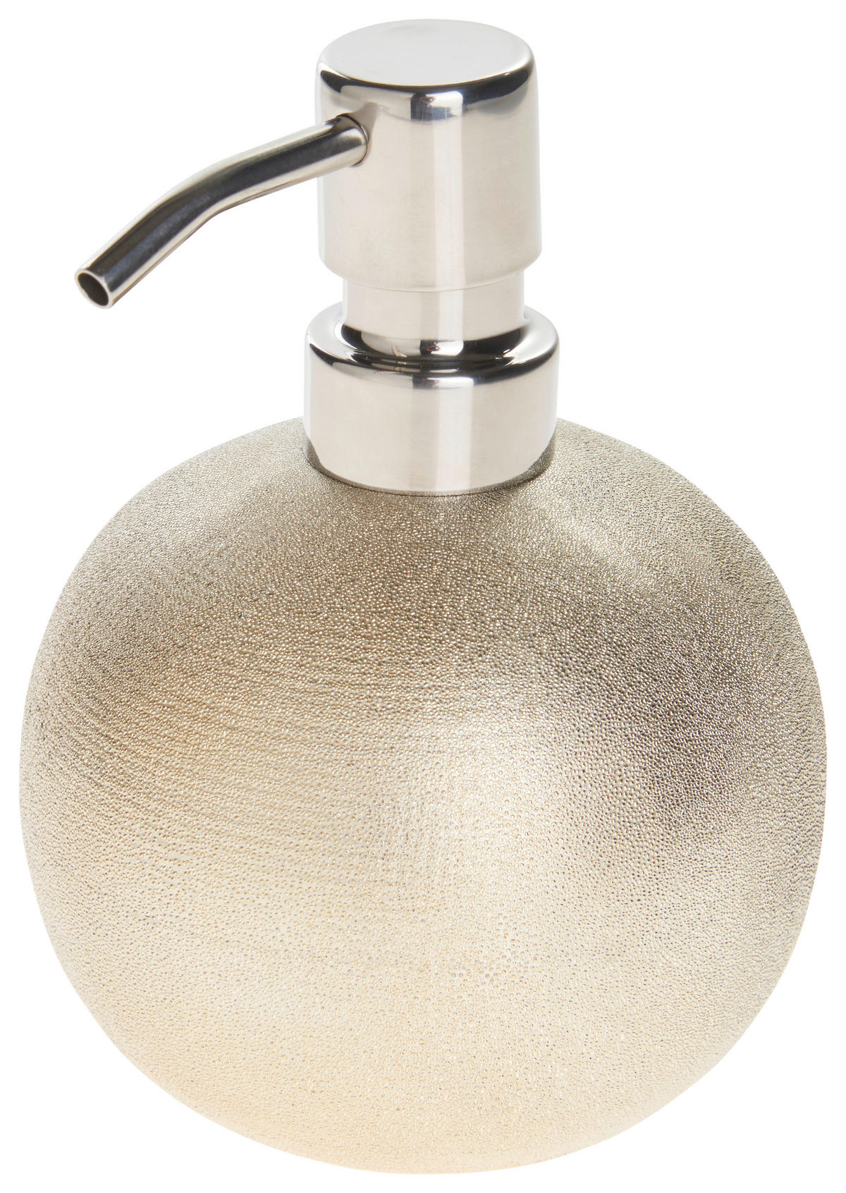 Dozator De Săpun ceramică  - auriu, Basics, ceramică (10,3/14,6/10,3cm) - Sadena