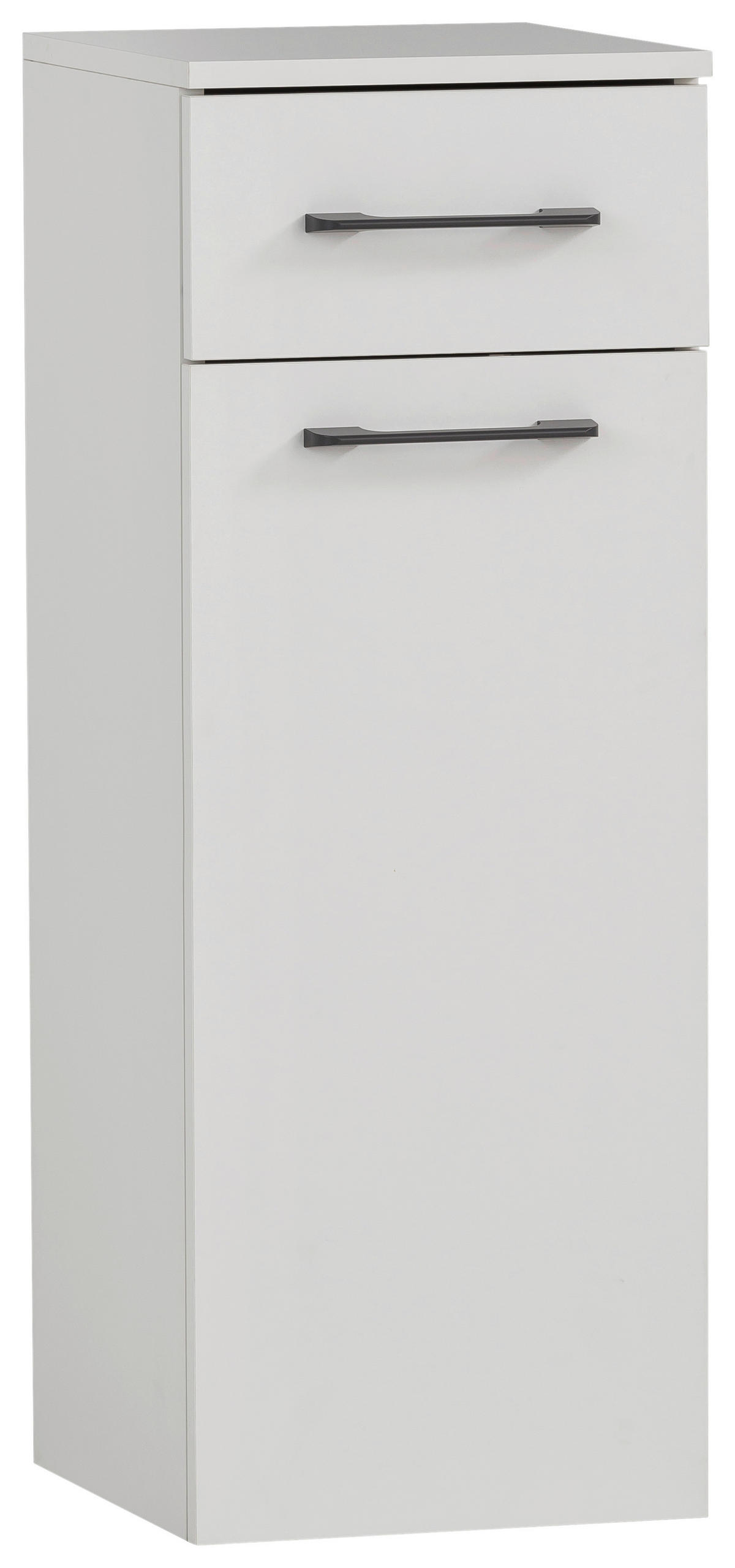 MIDISCHRANK 32,7/88,4/35,3 cm  - Anthrazit/Weiß, MODERN, Holzwerkstoff/Metall (32,7/88,4/35,3cm) - Stylife