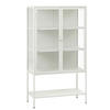 HÖG BYRÅ greige  90/160/40 cm  - greige/guldfärgad, Trend, metall/glas (90/160/40cm) - Xora