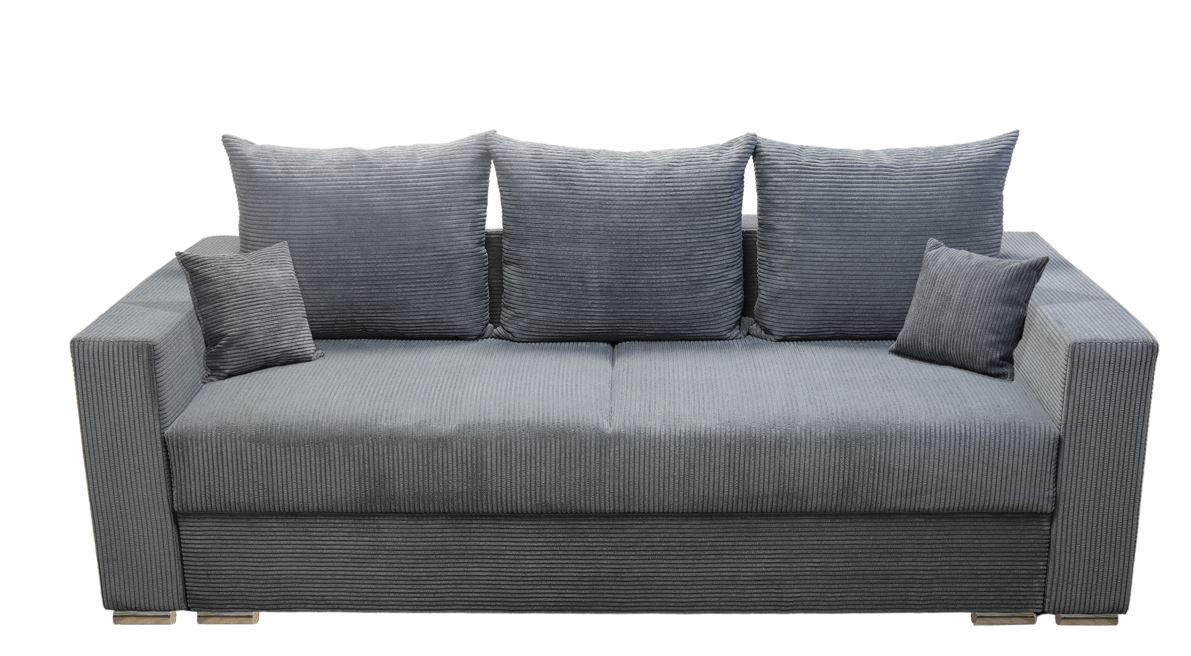 CANAPEA EXTENSIBILA textil gri  - gri, Design, textil - Carryhome