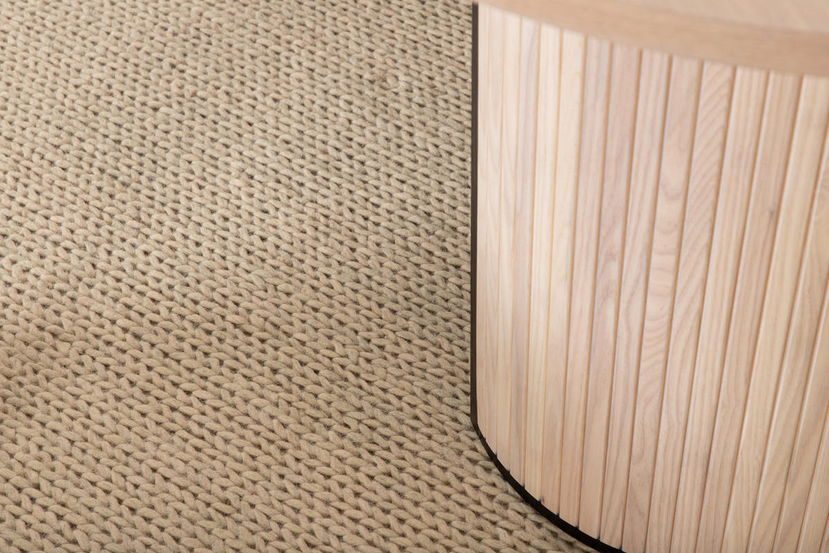FLACHWEBETEPPICH 160/230 cm Weiß  - Weiß, LIFESTYLE, Textil (160/230cm) - P & B