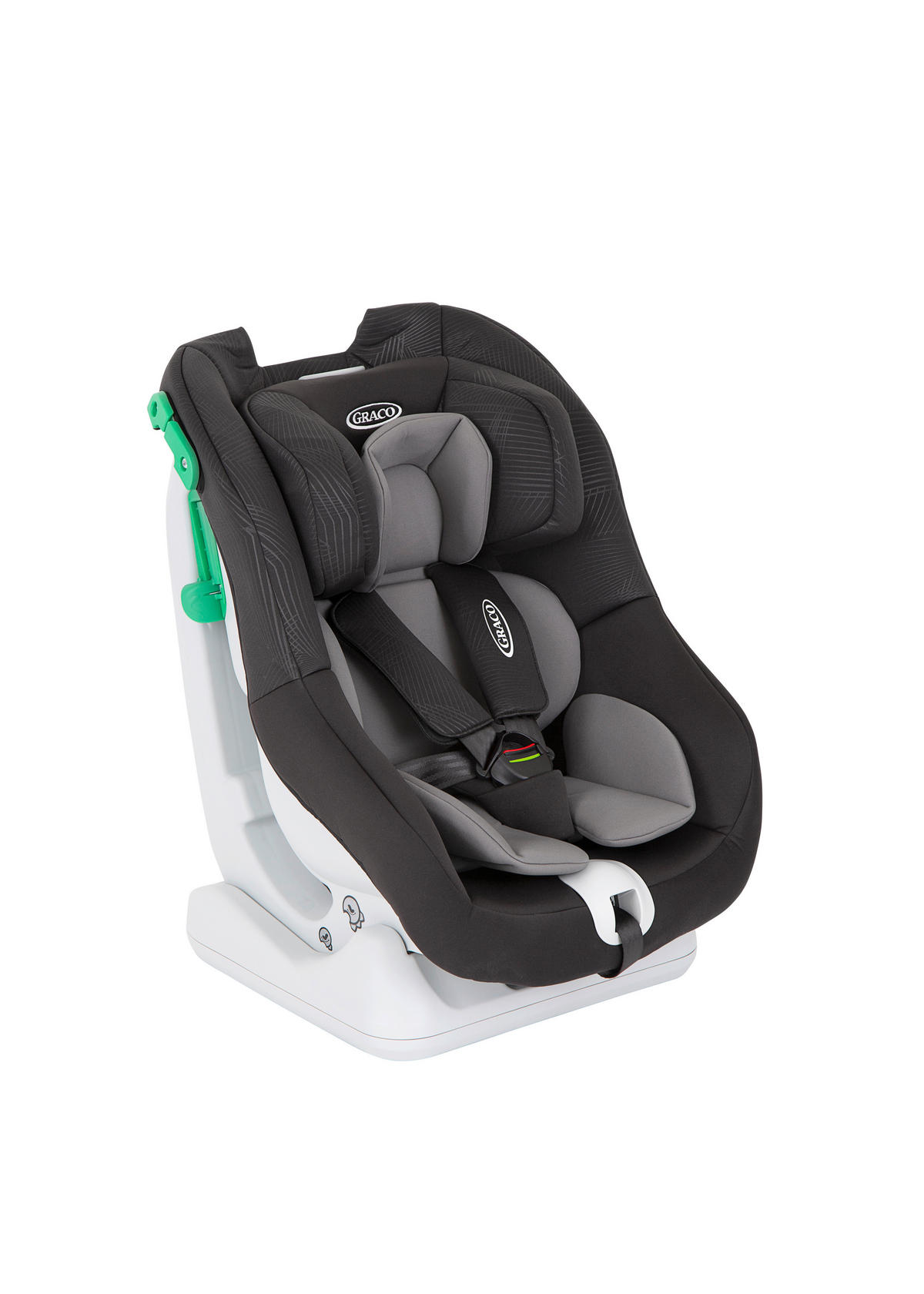 REBOARDER-KINDERSITZ Extend LX R129  - Schwarz, Basics, Kunststoff/Textil (50/43/63cm) - Graco