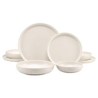 TAFELSERVICE Creme Uno offwhite 8-teilig  - Creme, Basics, Keramik - Creatable