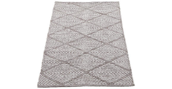 FLECKERLTEPPICH 60/120 cm Diamant Grey  - Grau, Design, Textil (60/120cm) - Boxxx
