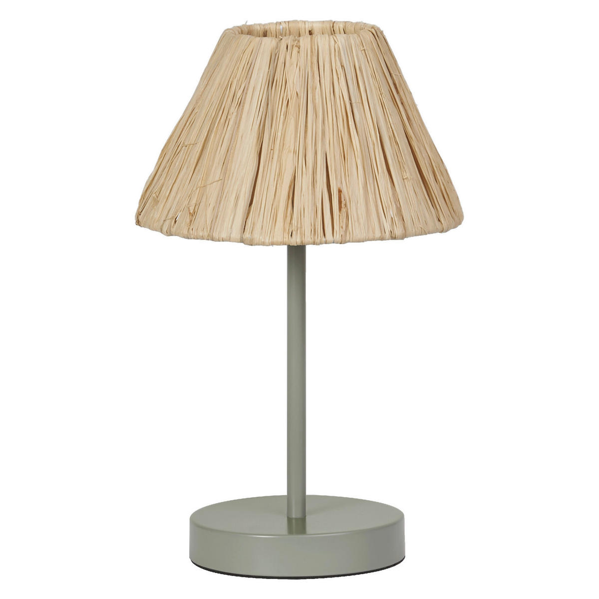 TISCHLEUCHTE 20/33 cm   - Natur, Naturmaterialien/Metall (20/33cm) - Osram