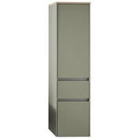 MIDISCHRANK 32/126/37 cm  - Olivgrün, MODERN, Glas/Holzwerkstoff (32/126/37cm) - Celina Home