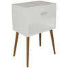 NACHTSCHRANK 45/70/30 cm  - Honigeiche/Weiß, MODERN, Holzwerkstoff (45/70/30cm) - MID.YOU