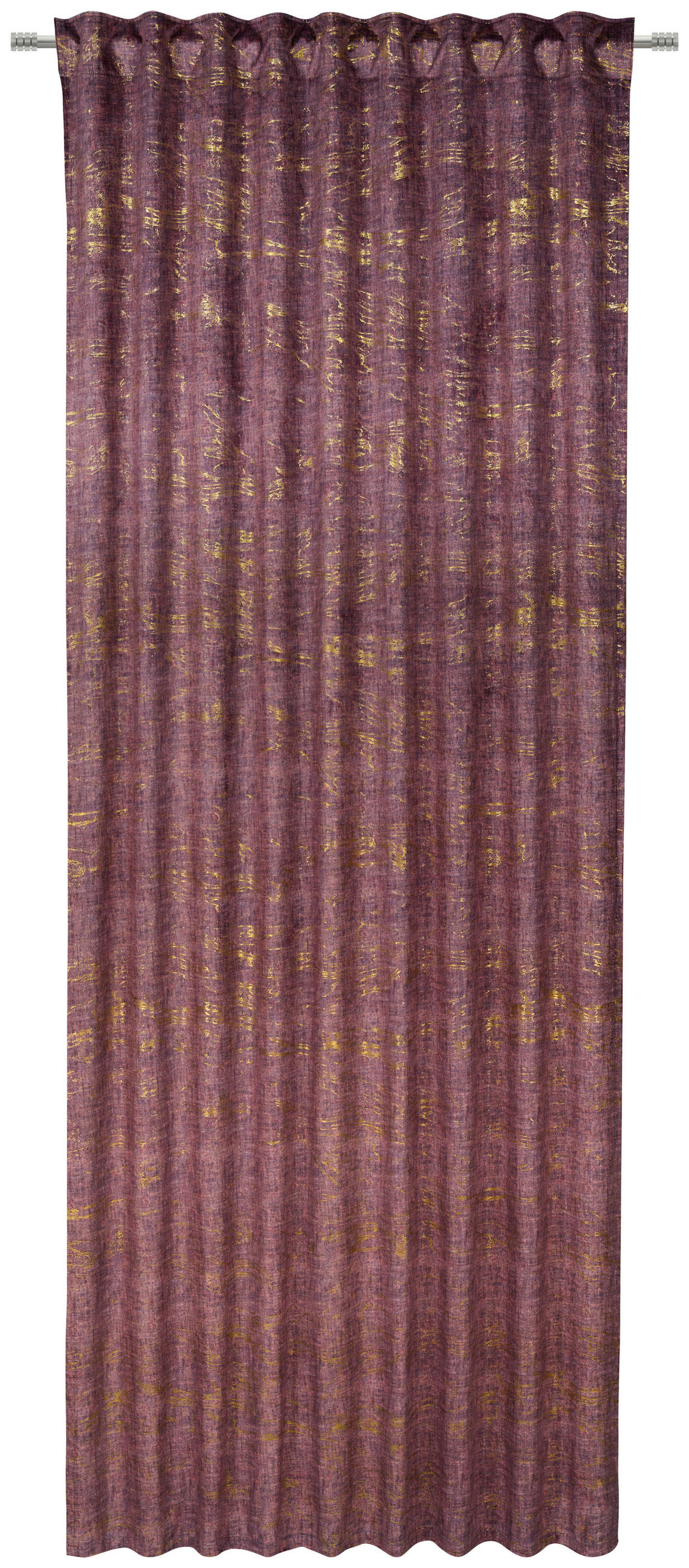 FERTIGVORHANG MURO blickdicht 138/245 cm   - Mauve, Design, Textil (138/245cm) - Novel