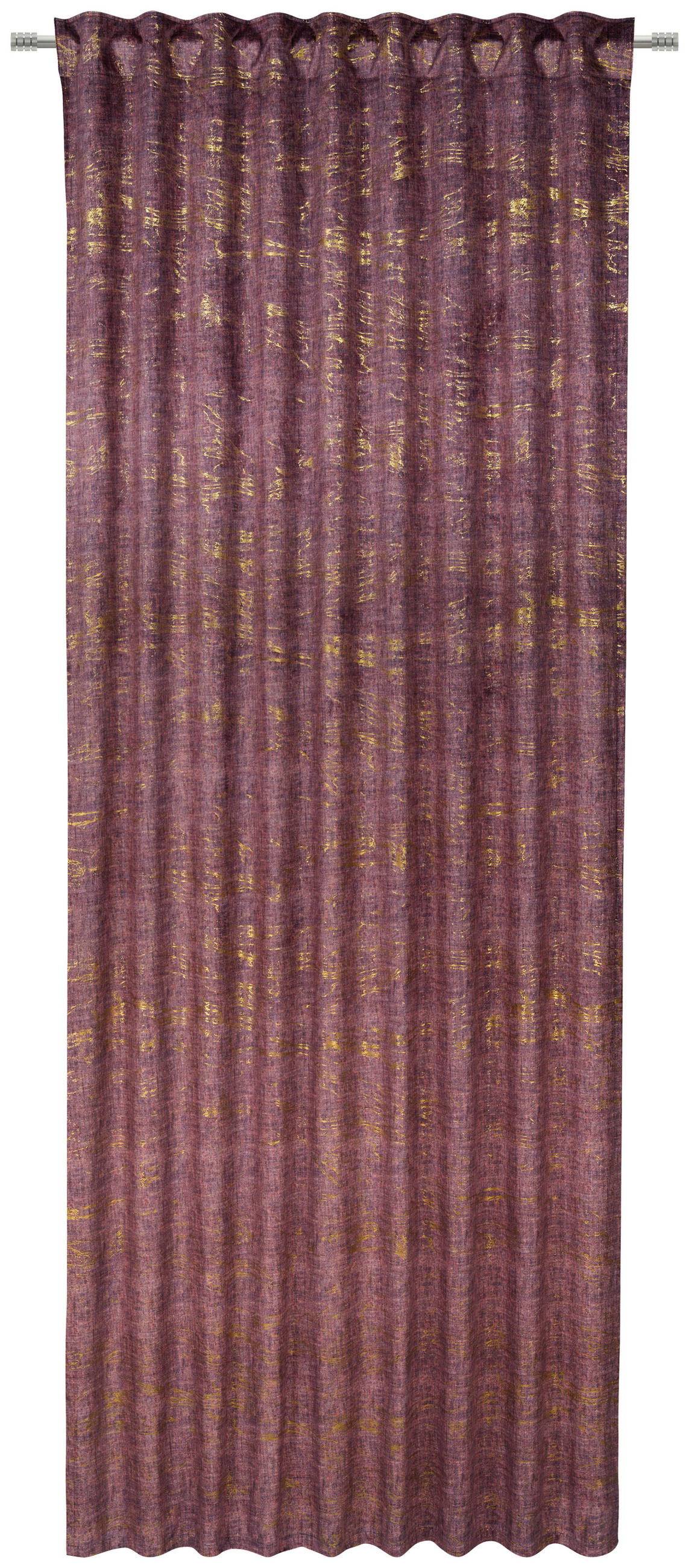 FERTIGVORHANG MURO blickdicht 138/245 cm   - Mauve, Design, Textil (138/245cm) - Novel