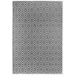 OUTDOORTEPPICH 90/150 cm Ibiza  - Schwarz/Weiß, Trend, Textil (90/150cm) - Boxxx