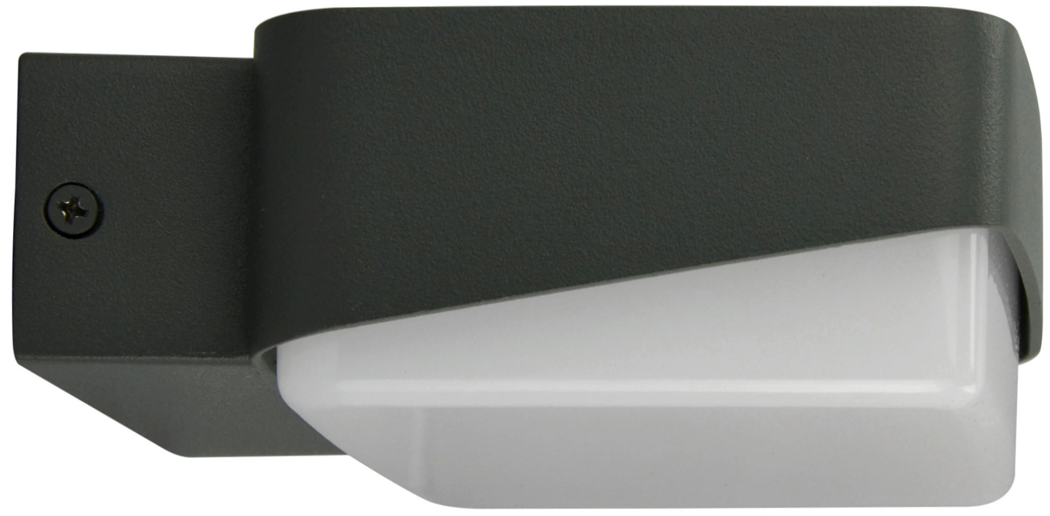 AUßENWANDLEUCHTE 5/12,5/13,6 cm   - Anthrazit, Design, Metall (5/12,5/13,6cm)