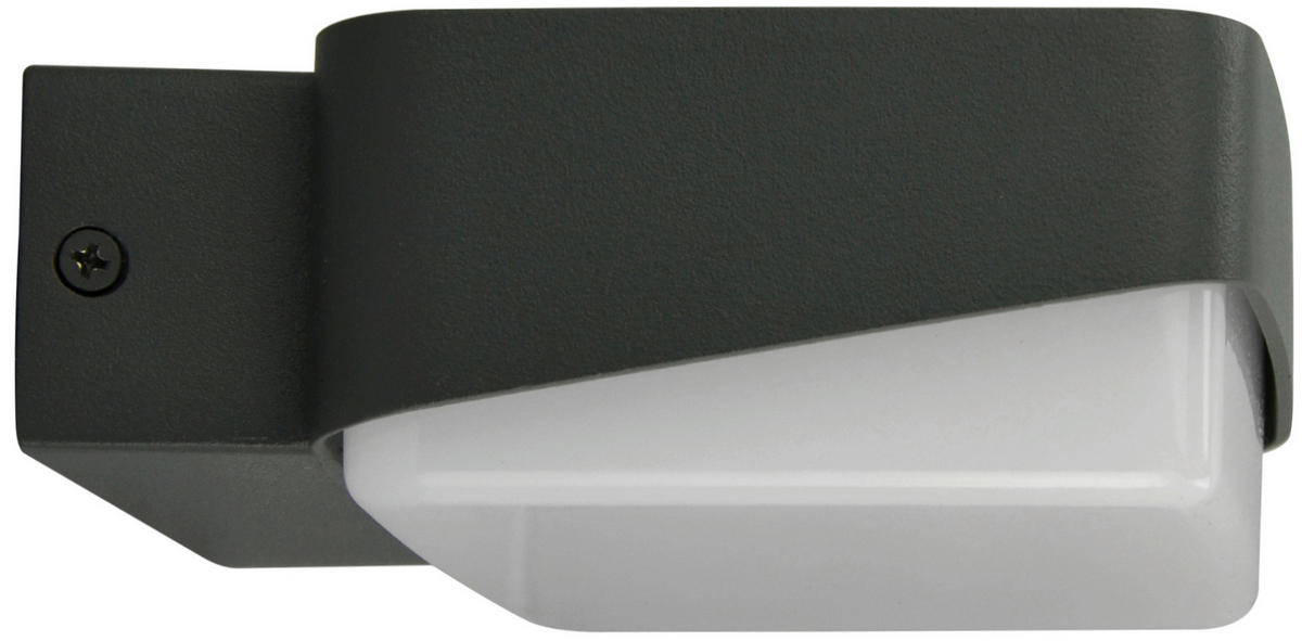 AUßENWANDLEUCHTE 5/12,5/13,6 cm   - Anthrazit, Design, Metall (5/12,5/13,6cm)