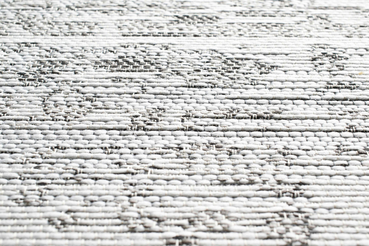 VONKAJŠÍ KOBEREC, 120/170 cm sivá, svetlosivá, tmavosivá - sivá/svetlosivá, Konventionell, textil (120/170cm) - Novel